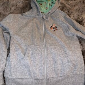 Disney resort zip-up sweatshirt